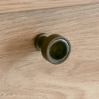 真鍮×陶磁器つまみ（黒）