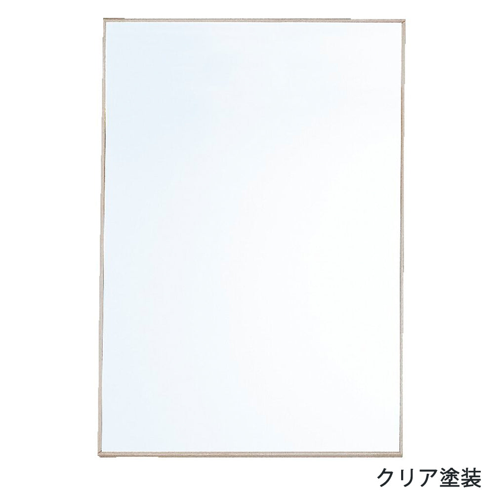 オークのスリム枠ミラー