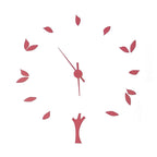 【壁掛け時計】TREE MAXICLOCK（Red）