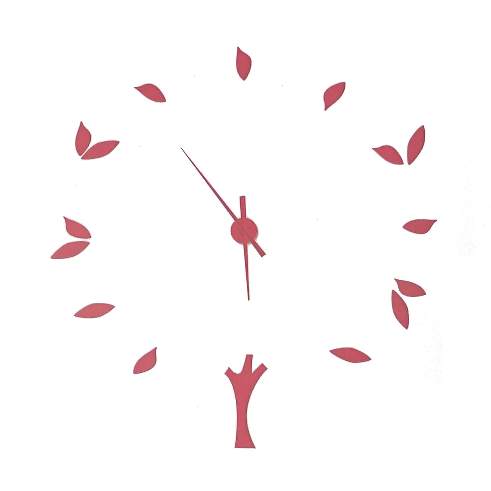 【壁掛け時計】TREE MAXICLOCK（Red）