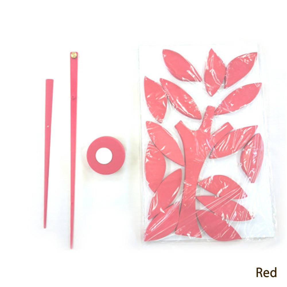【壁掛け時計】TREE MAXICLOCK（Red）