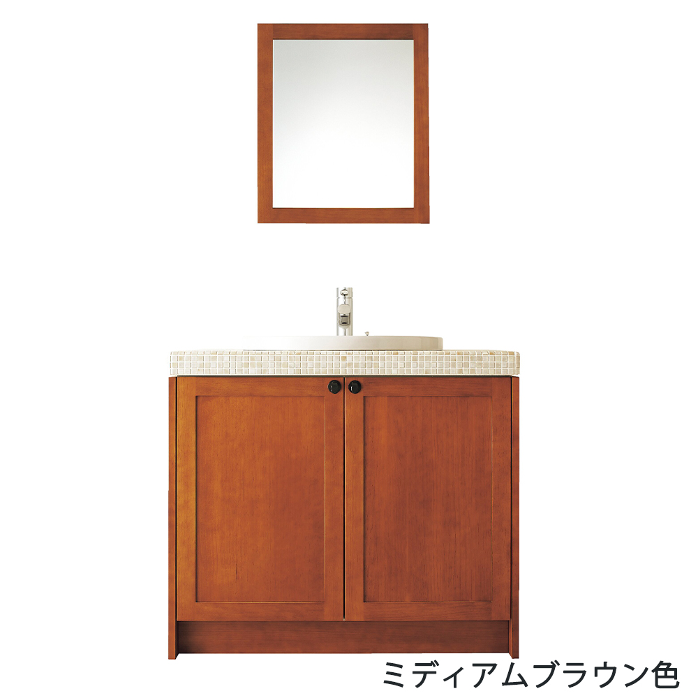 ニュージーパイン®の框組扉付きミラーキャビネット 13