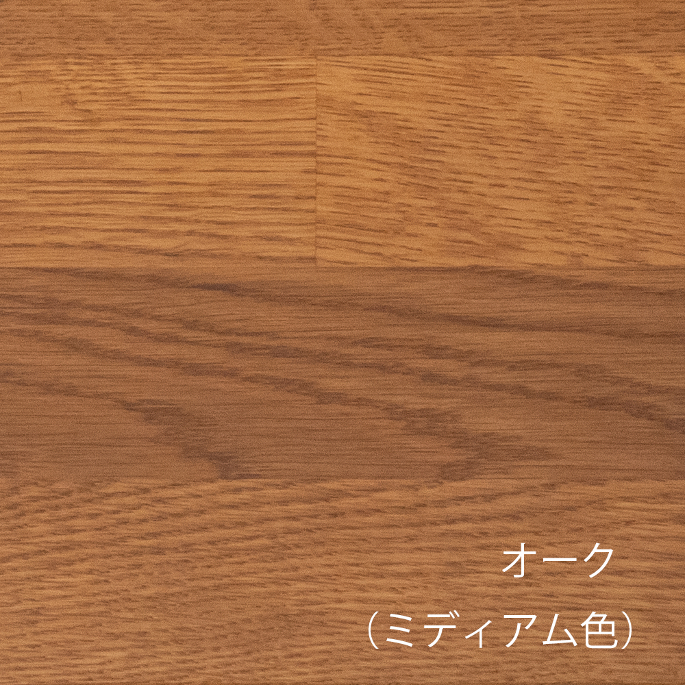 オークの框組扉付きミラーキャビネット 9